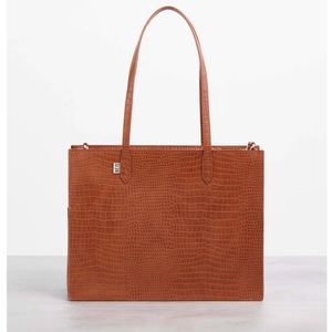 beis cognac work tote ✨🧡